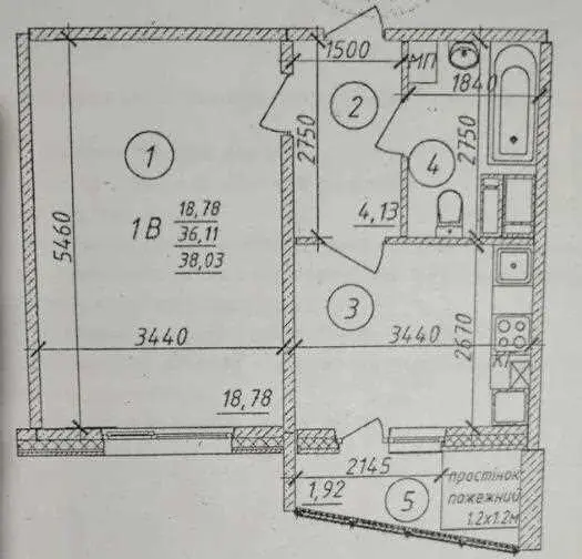 Квартира в новобудові на Боженка