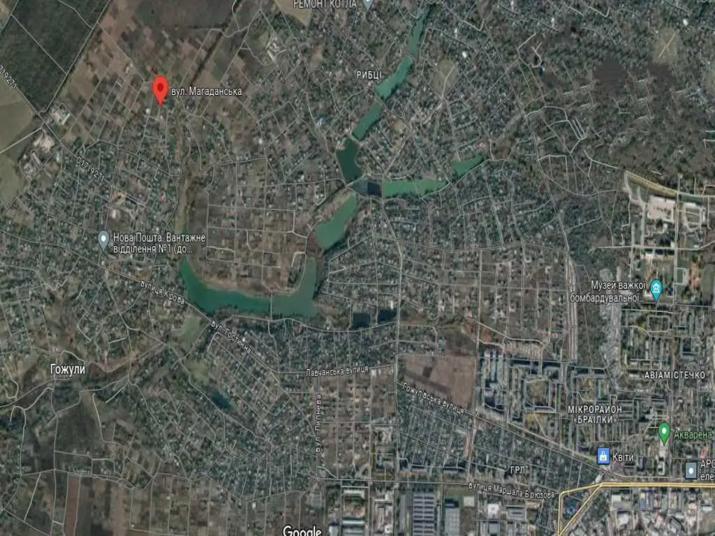 Земельна ділянка в Гожулах