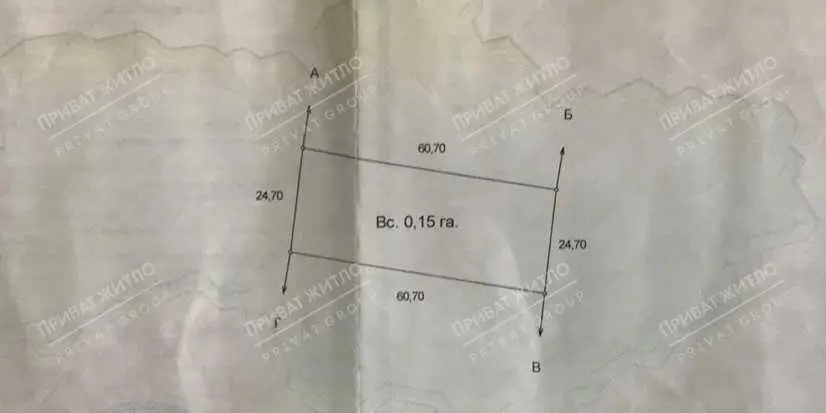  Пропонуємо земельну ділянку 15 соток для Вашого майбутнього будинку в районі ГРЛ
