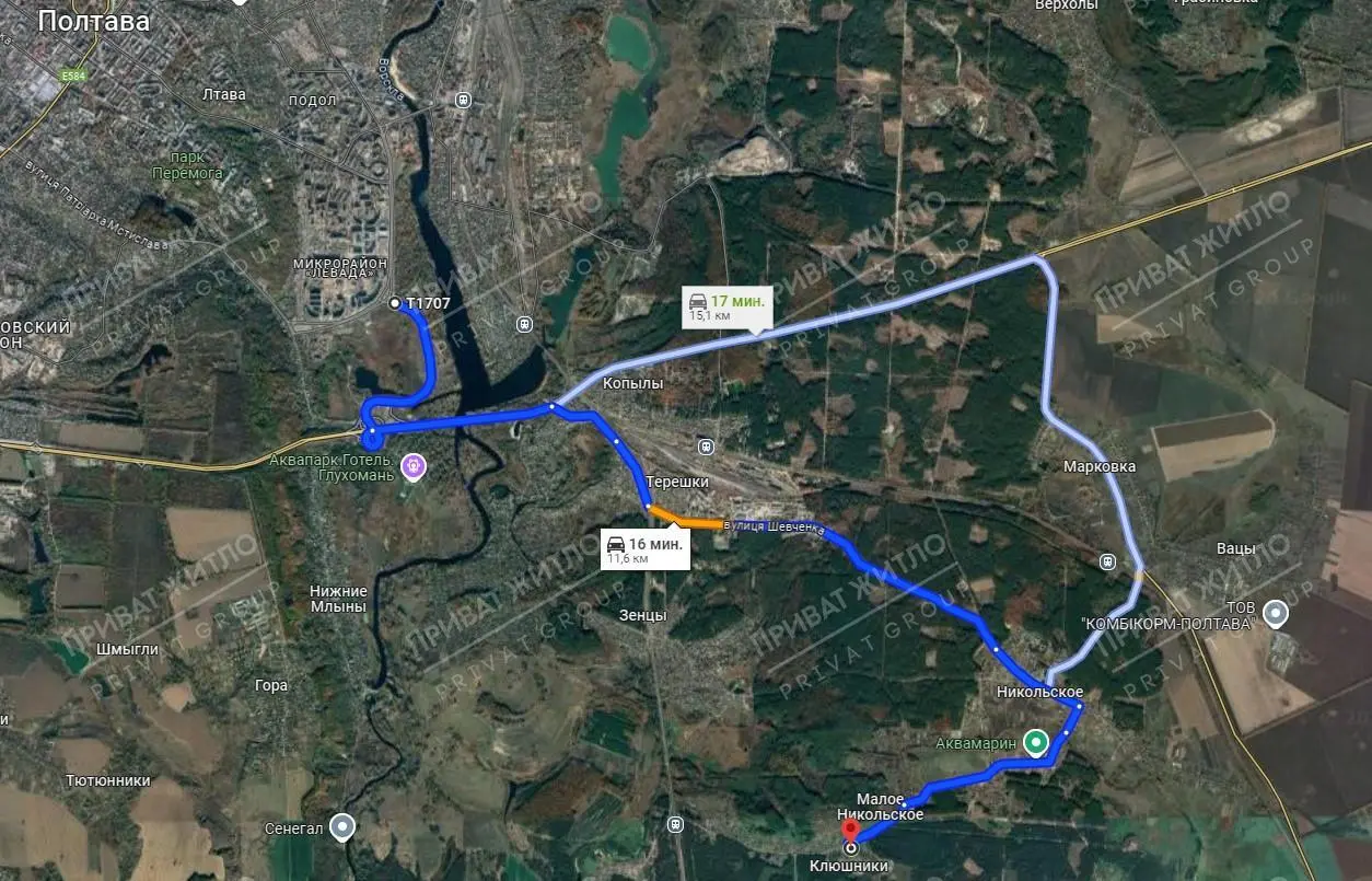 Продаж ділянки поруч із сосновим лісом