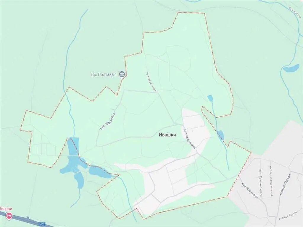 Земельна ділянка в Івашках.