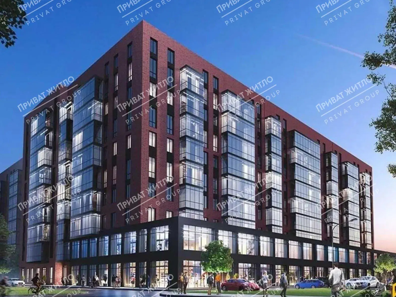 Однокімнатна квартира в новобудові ЖК "Стандарт" з видом на Яр!