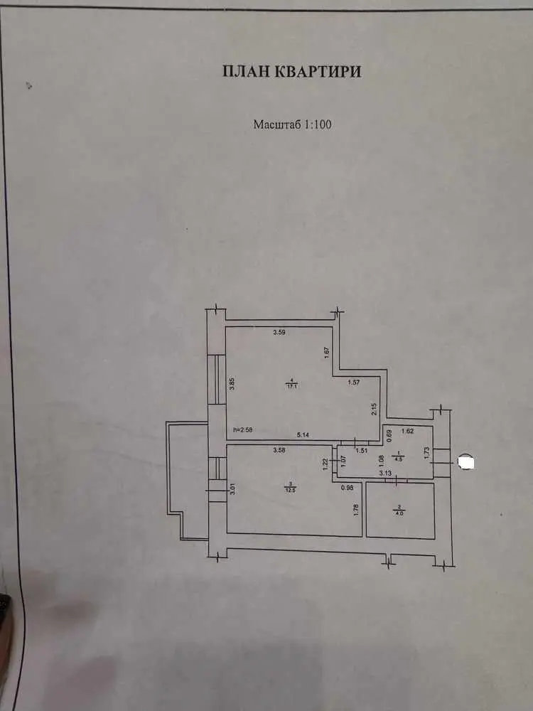 Квартира з автономним опаленням!