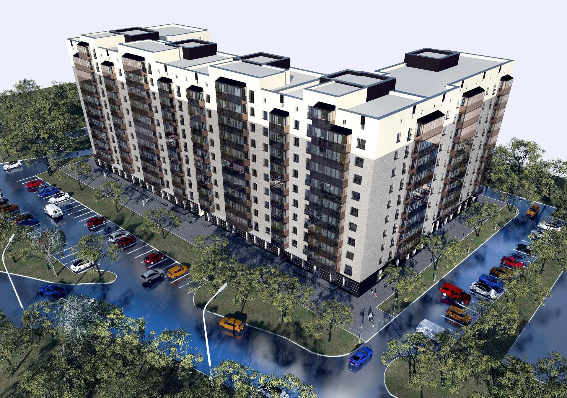 Однокімнатна квартира в новобудові, Сади-1