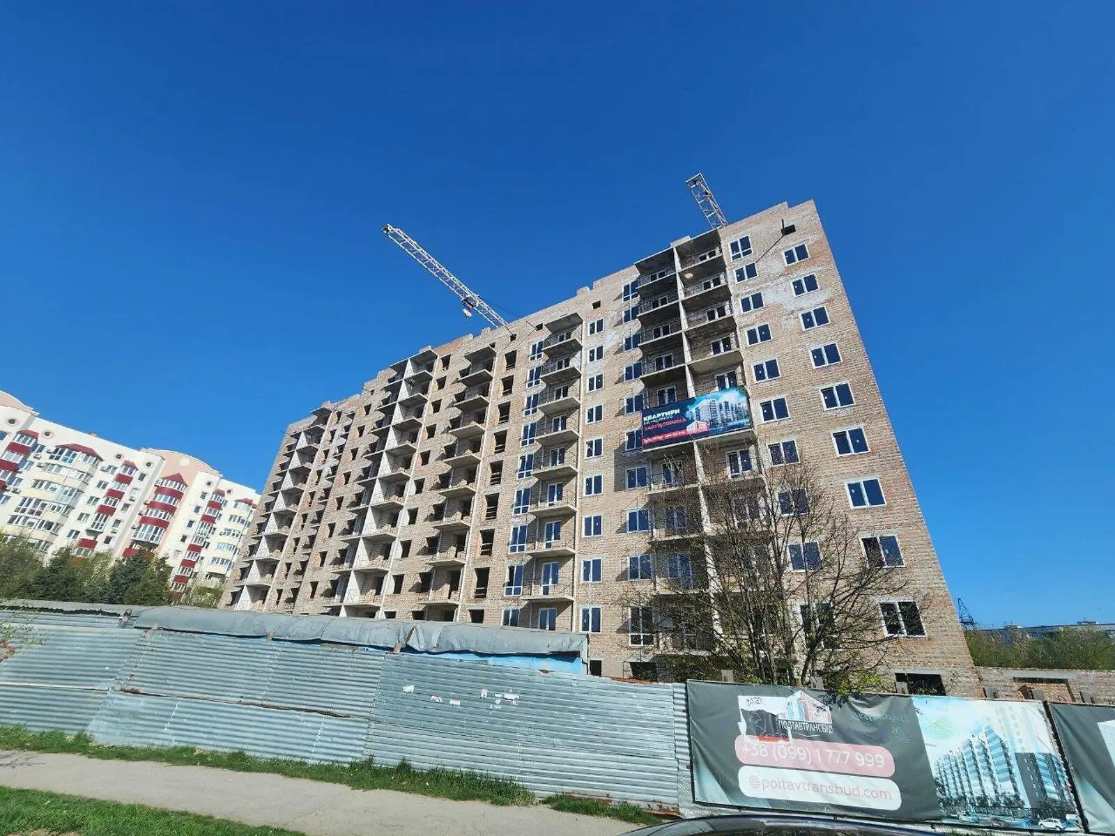 Однокімнатна квартира в новобудові, Сади-1