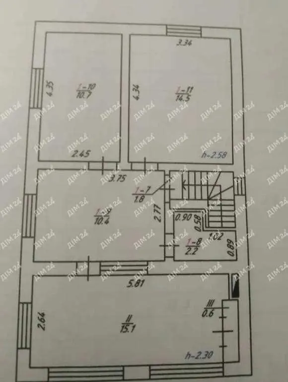 Окремий будинок в с Нижні Млини в 3 км від міста.