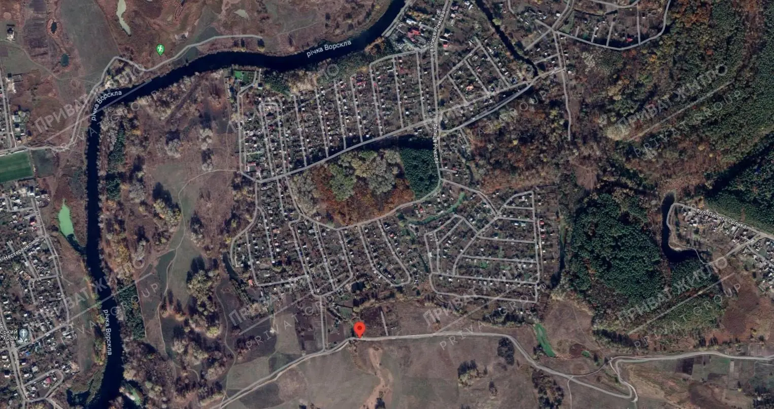 Ділянка з виходом дої водойми 