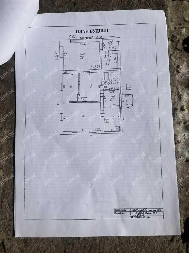 Окремий будинок в центральній частині міста