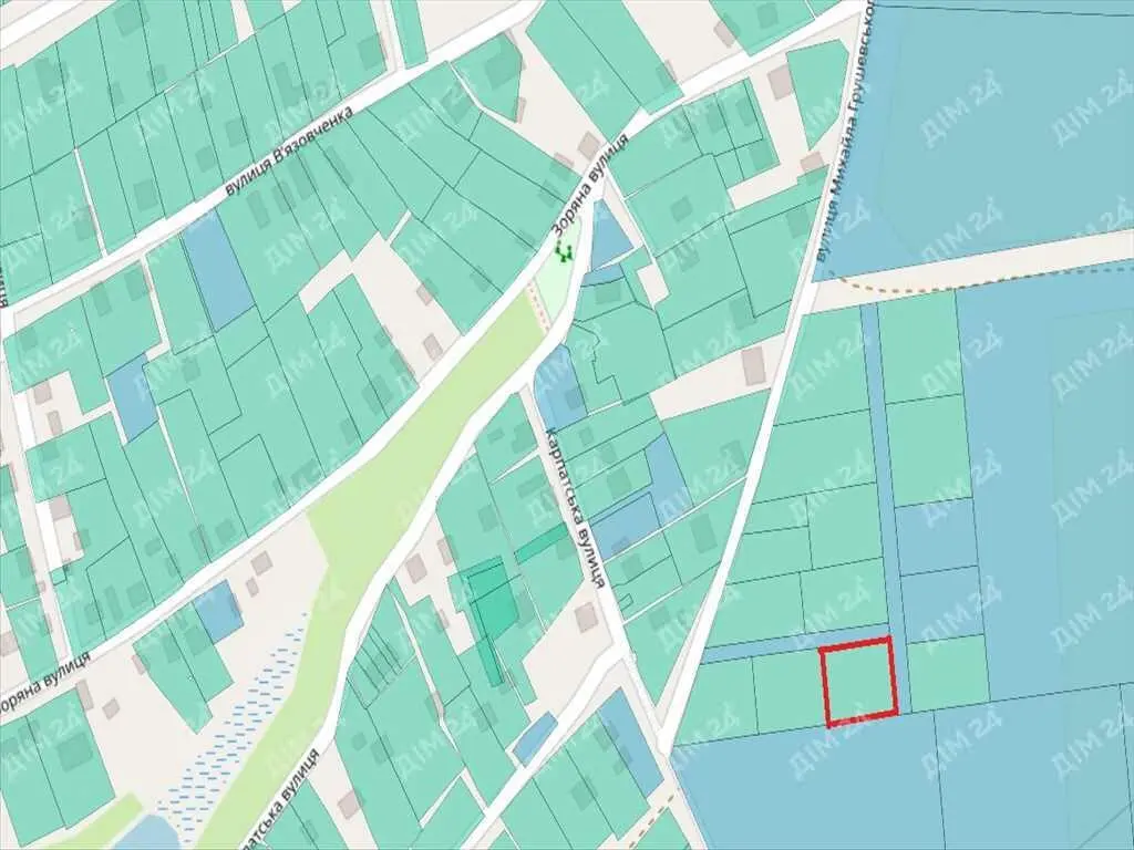 Ділянка під забудову в Розсошенцях