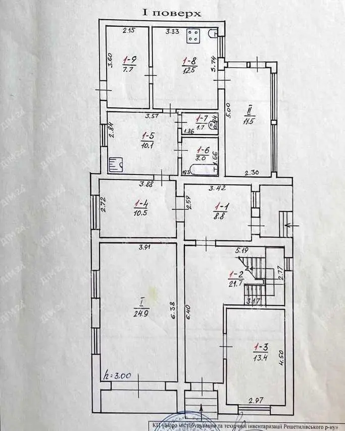 Будинок з господарськими спорудами у Решетилівці