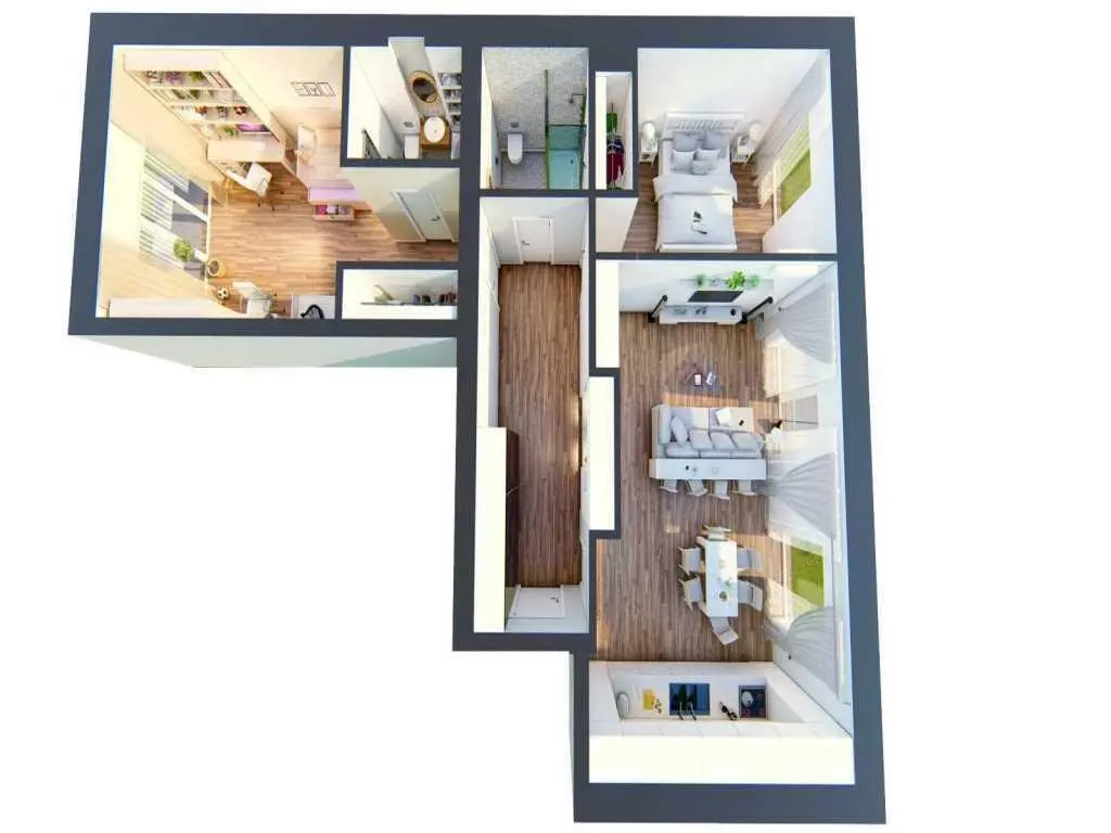 Продаж трикімнатної квартири в ЖК "Оскар"