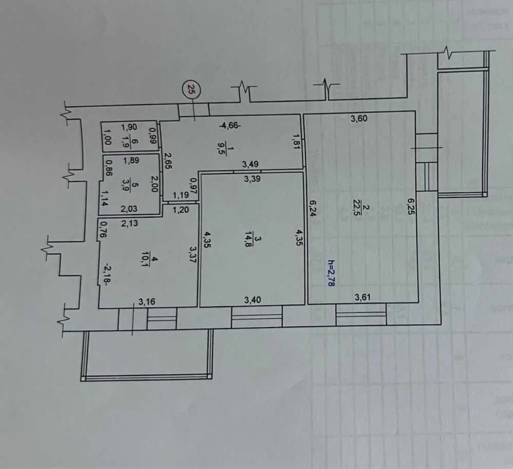 Двокімнатна квартира в новобудові по кільцю!
