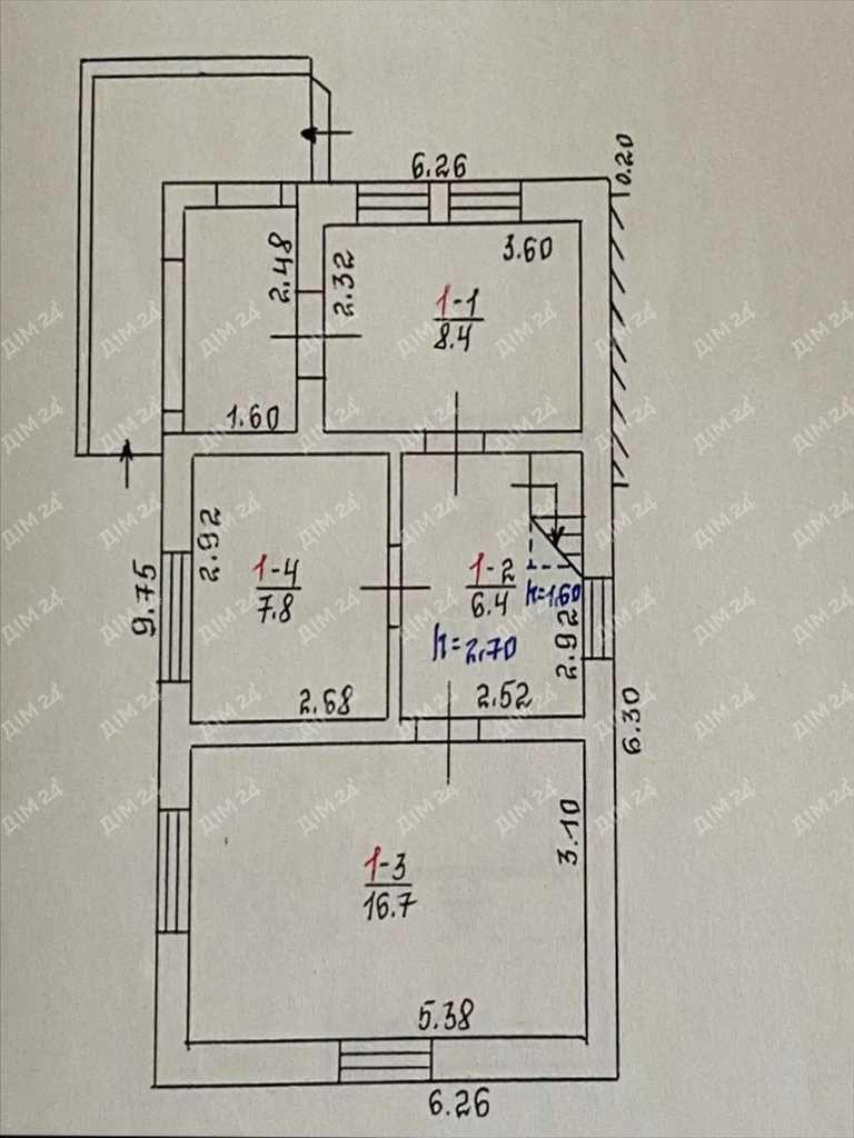 Дача в Терешках - з виходом до лісу та повним набором комунікацій