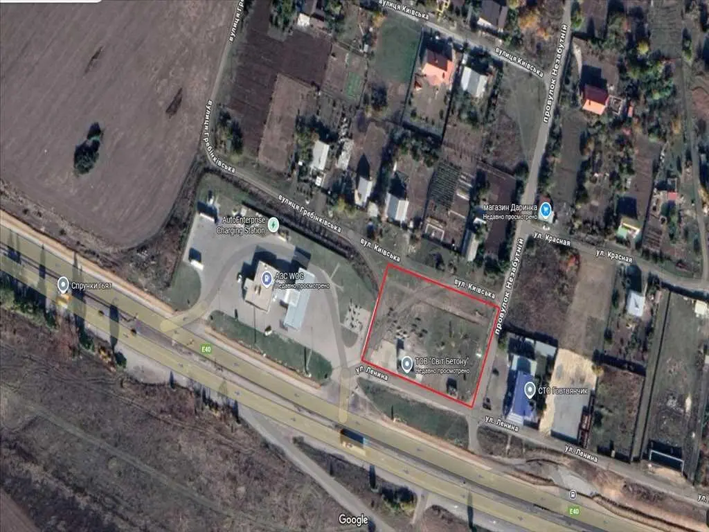 Продаж земельної ділянки — 28 соток, траса Київ–Харків