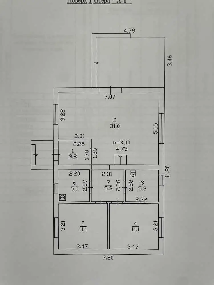 Новий цегляний будинок у Щербанях – простір та комфорт івід забудовника!