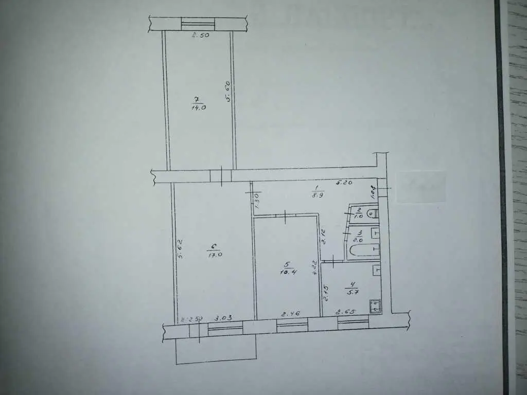 3 кімнатна район Березового скверу