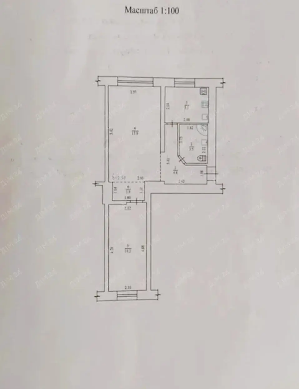 Район Климівка. Двокімнатна квартира.