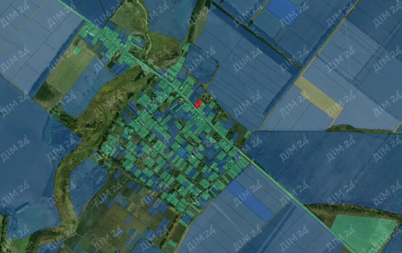 с. Андріївка. Земельна ділянка під забудову.