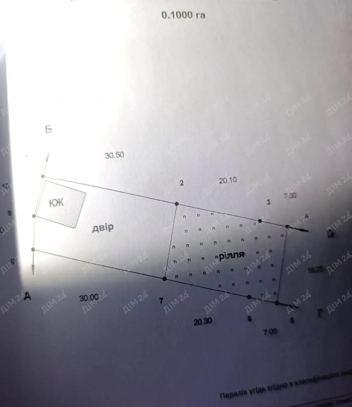 Ділянка з виходом до річки в Решетилівці