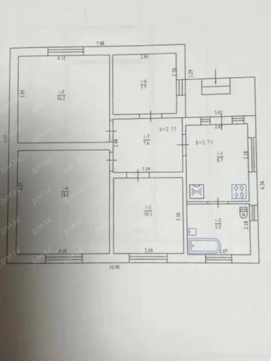 Будинок у Диканьці, Полтавська область., 