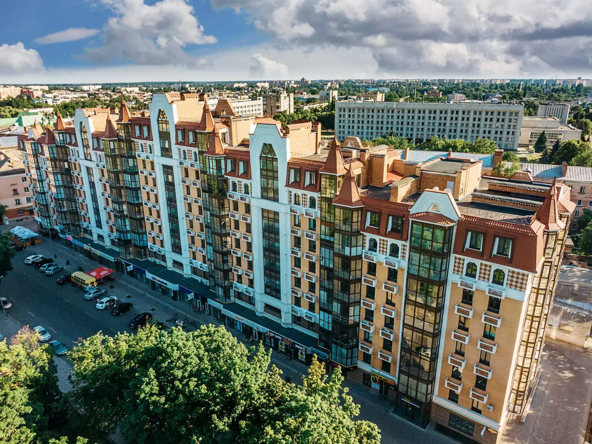 2-кімнатна новобудова в центрі Полтави, вул. Соборності 46-В.