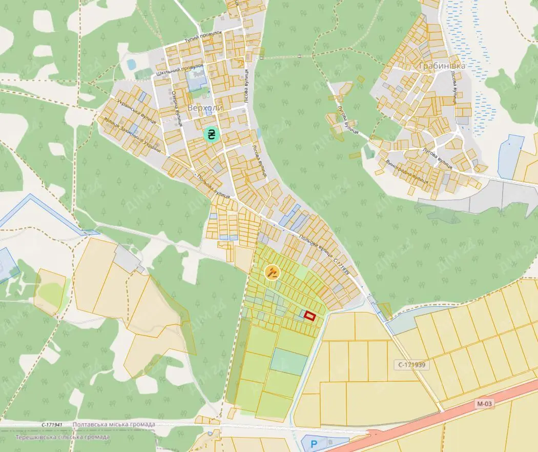 Ділянка в Верхолах