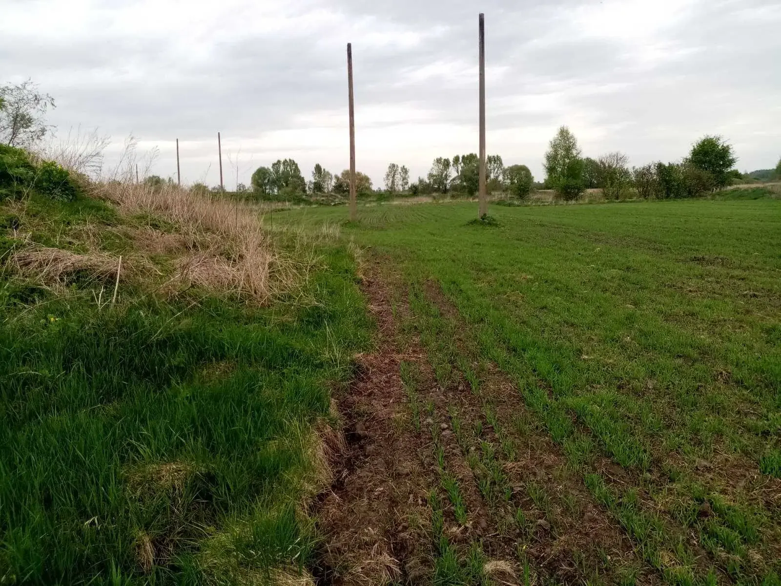 Ділянка під забудову 7км від Полтави