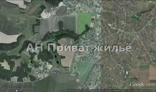 Приватизированный земельный участок в Мачехах. 