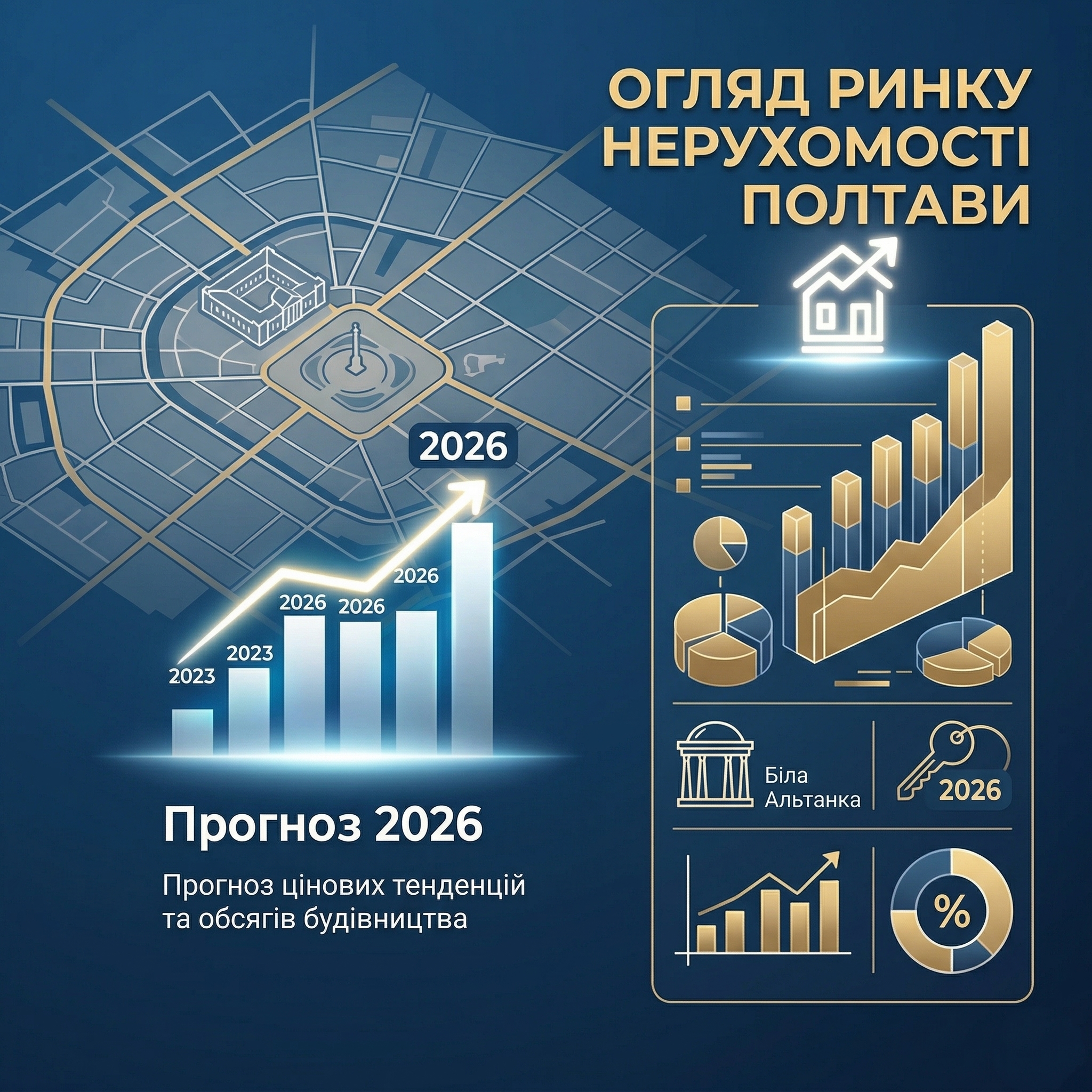 Ринок нерухомості Полтави: огляд та прогноз 2026